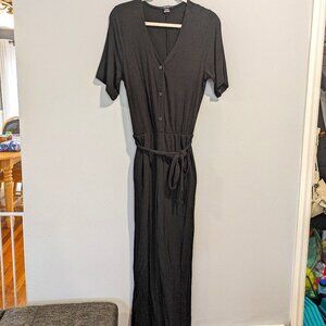 NWOT black jumpsuit short sleeve medium